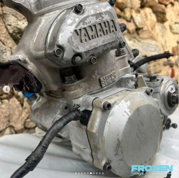 Nettoyage cryogénique moto Yamaha 250 YZ 1997 près de Vincennes dans le Val-de-Marne