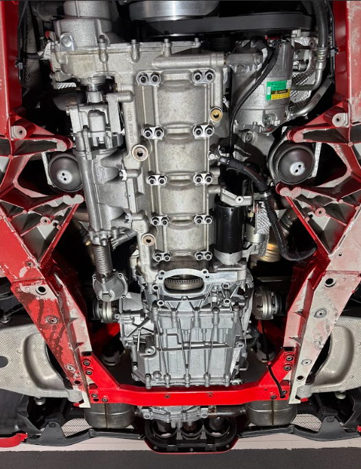 nettoyage cryogénique véhicule de collection chassis avant / après