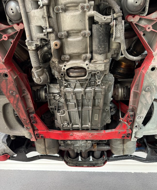 nettoyage cryogénique véhicule de collection chassis avant / après