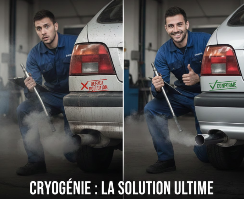 Réussissez votre contrôle technique grâce à la cryogénie chez Frozen Garage à Bordeaux et Paris